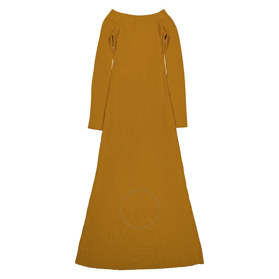 Chloe Off-shoulder Ribbed Knit Maxi Dress - 7