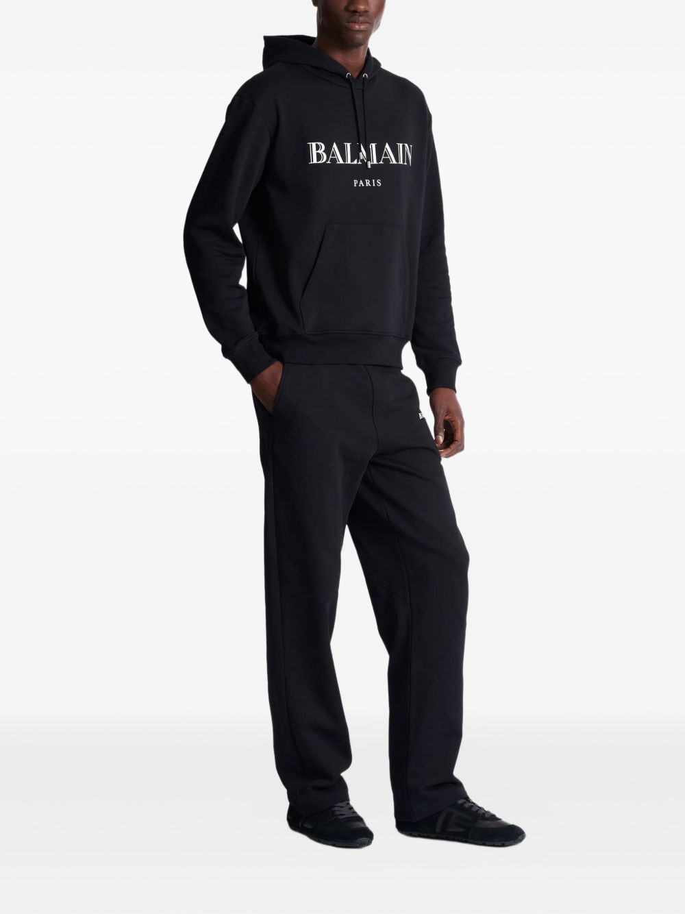 logo-print hoodie - 3