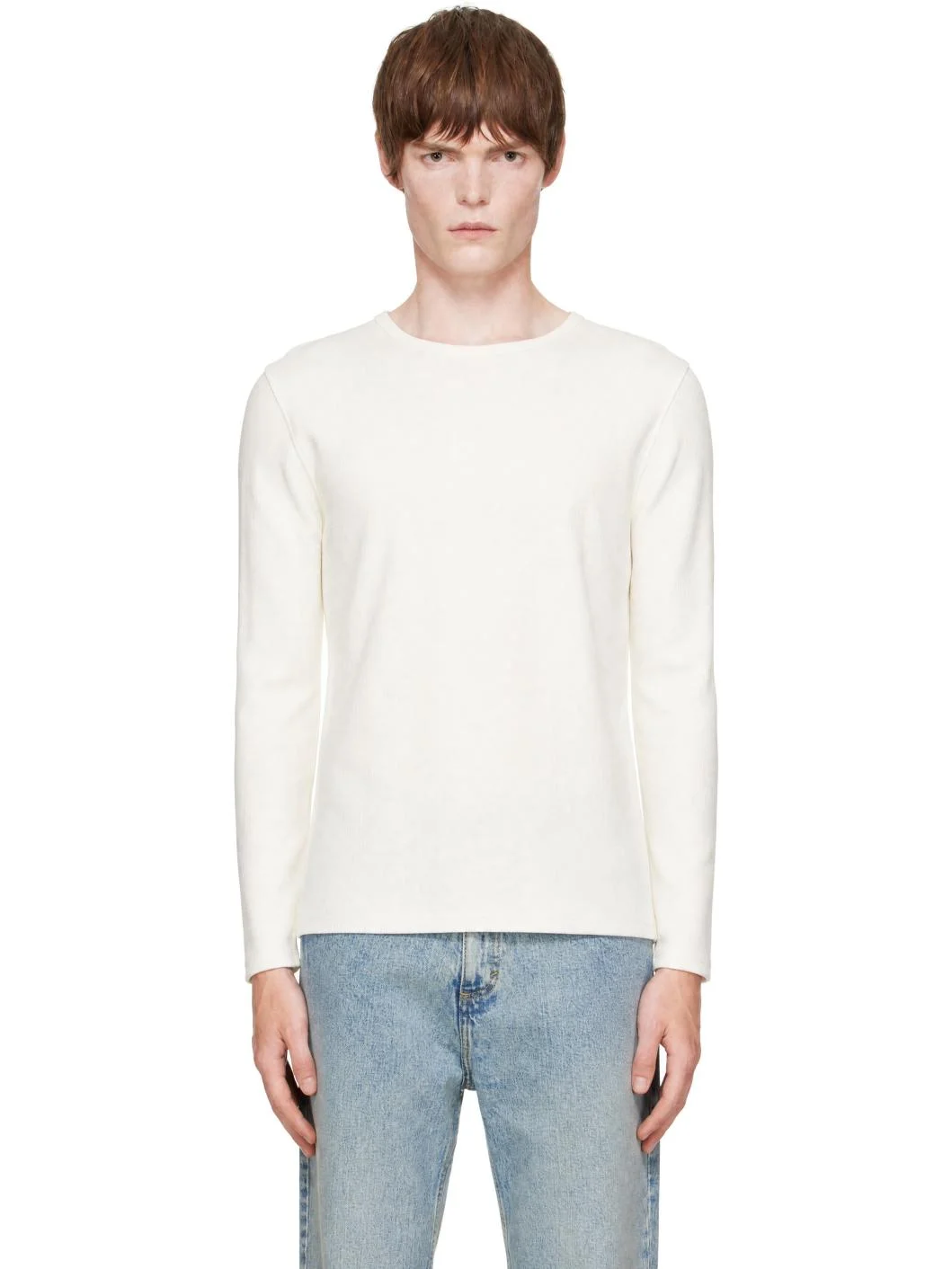 White Zero Thermal Long Sleeve T-shirt - 1