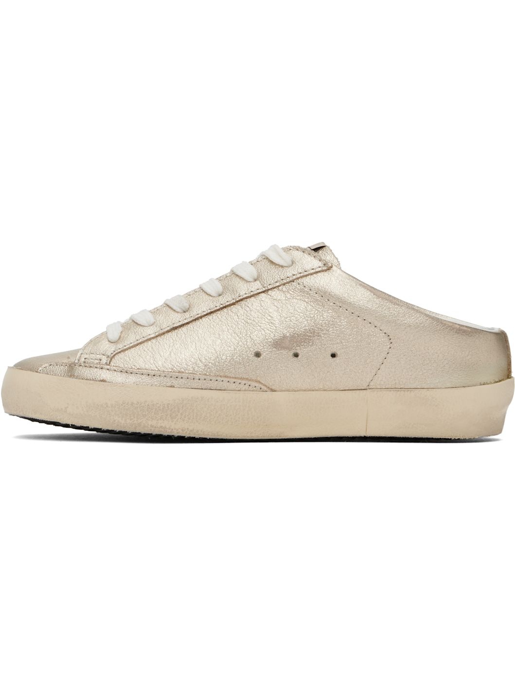 Gold Super-Star Sabot Sneakers - 3