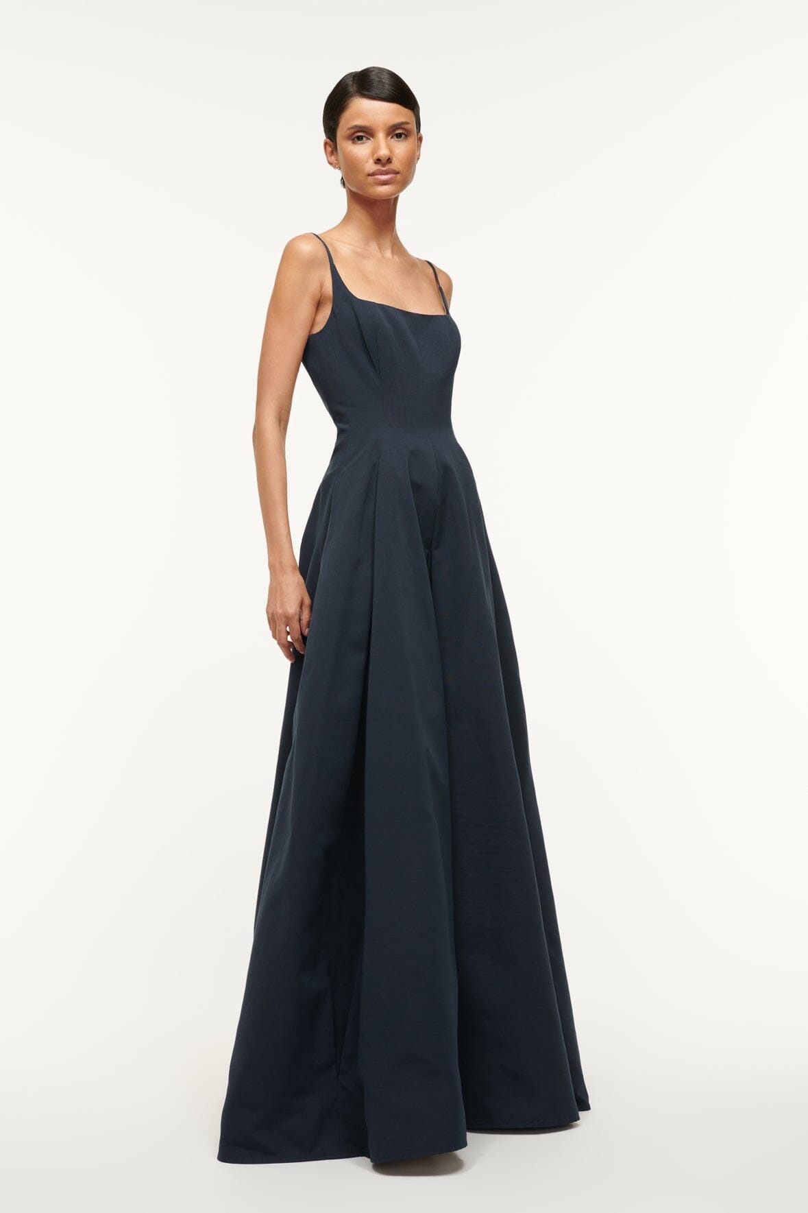 STAUD MAXI JOLI DRESS NAVY - 5