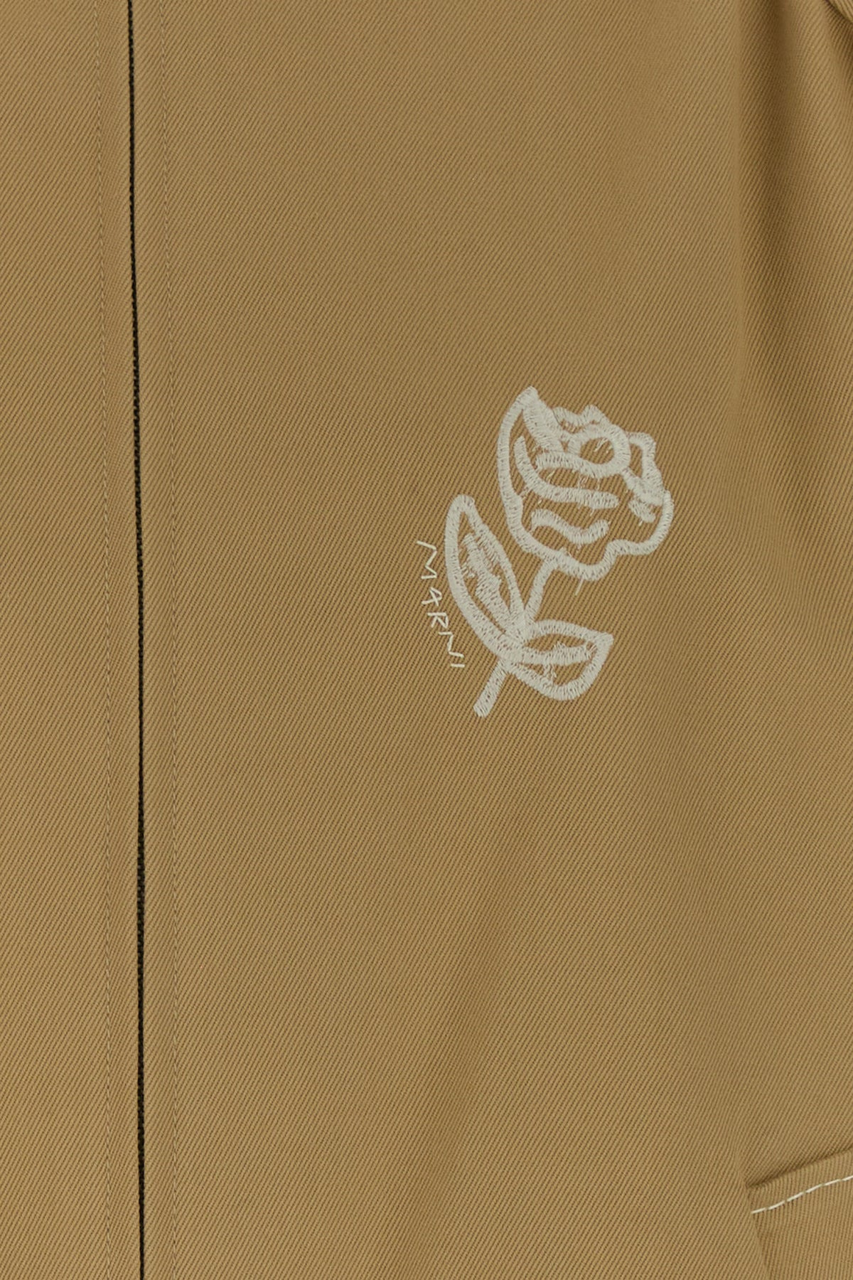 Beige drill jacket - 5