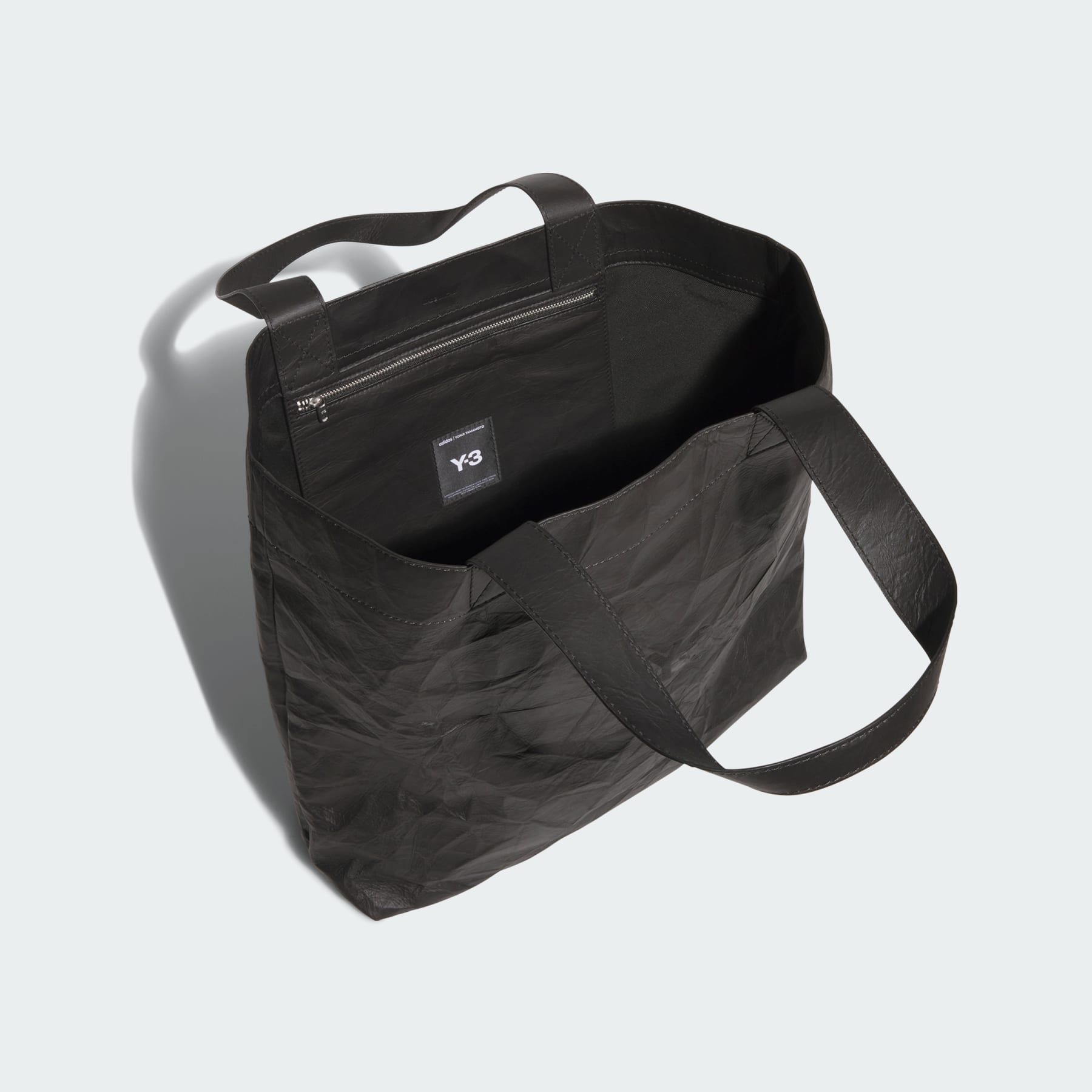 Y-3 Leather Tote Bag - 5