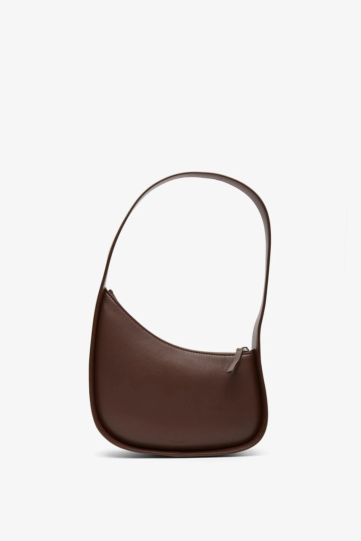 Half moon brown leather bag - 1