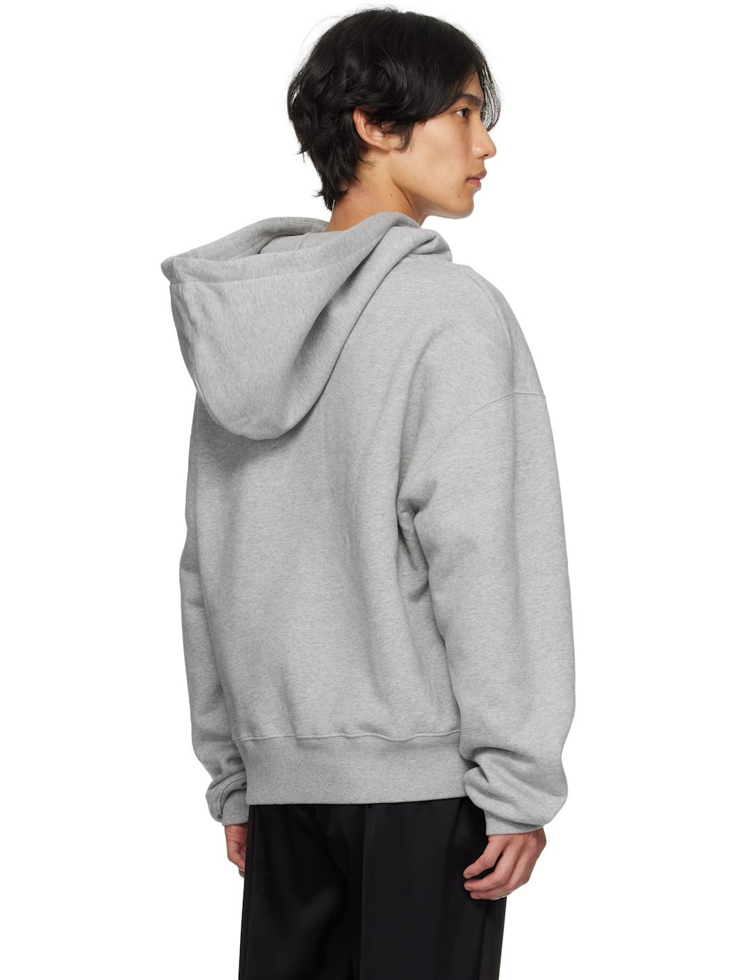 Gray Logo Hoodie - 3