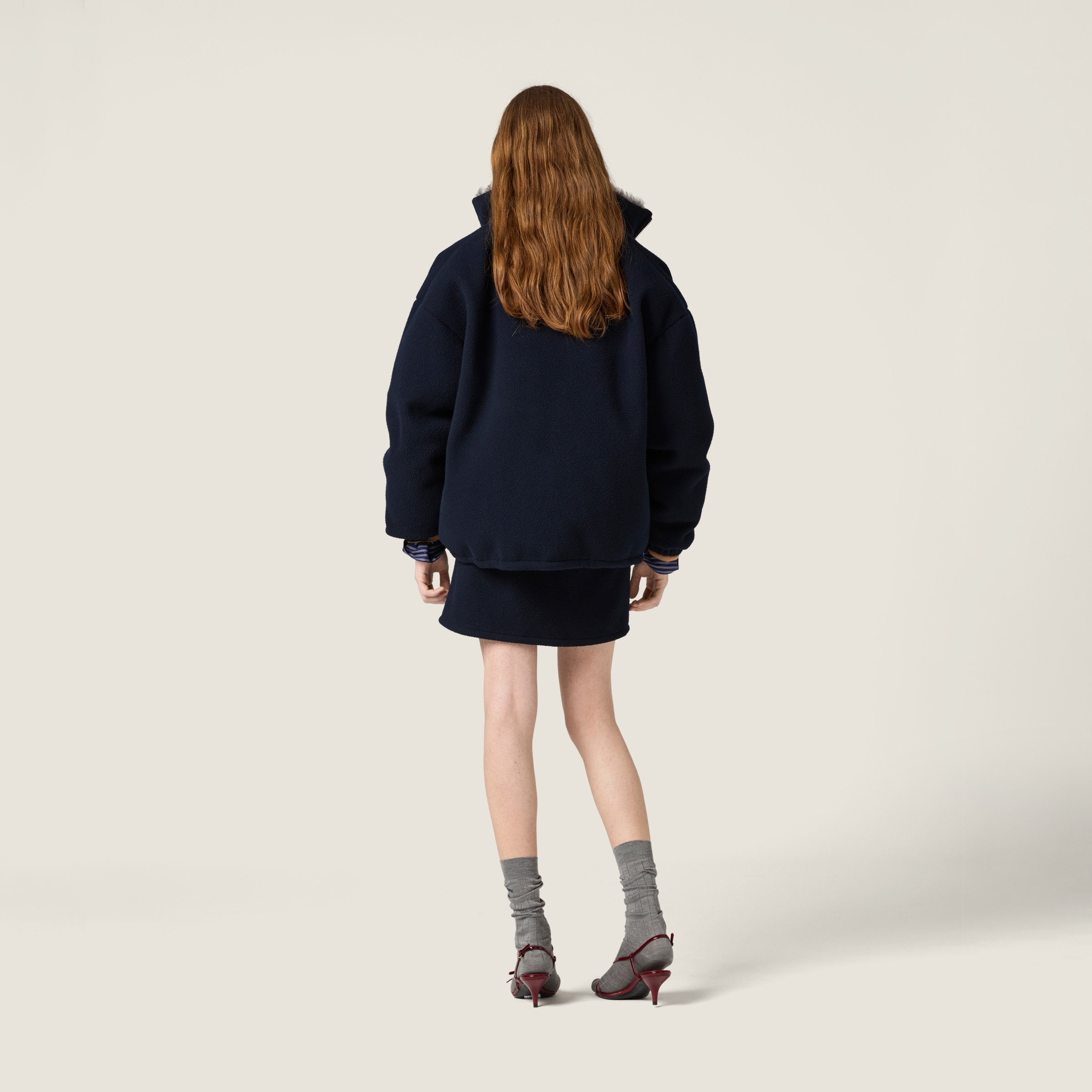 Fleece miniskirt - 3