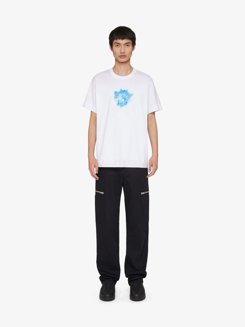 Givenchy GIVENCHY UNIVERSAL SLIM FIT T-SHIRT IN COTTON outlook