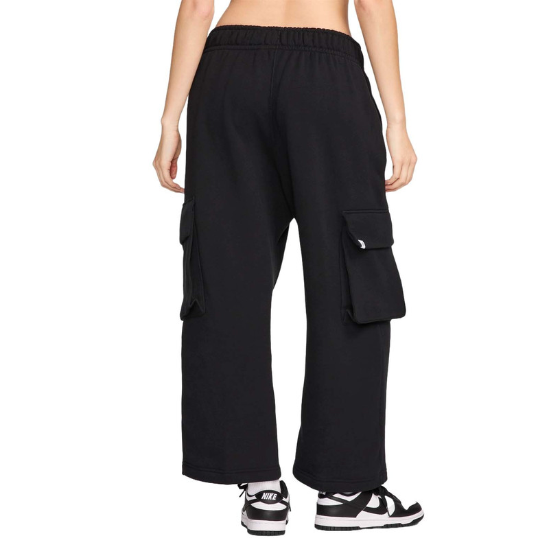 Nike (WMNS) Nike Sportswear Low Rise Oversized French Terry Pants Asia Sizing 'Black' FV7513-010 outlook