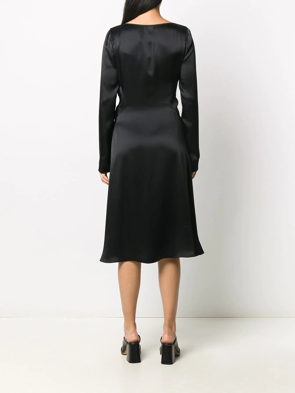 long sleeve empire line dress - 4