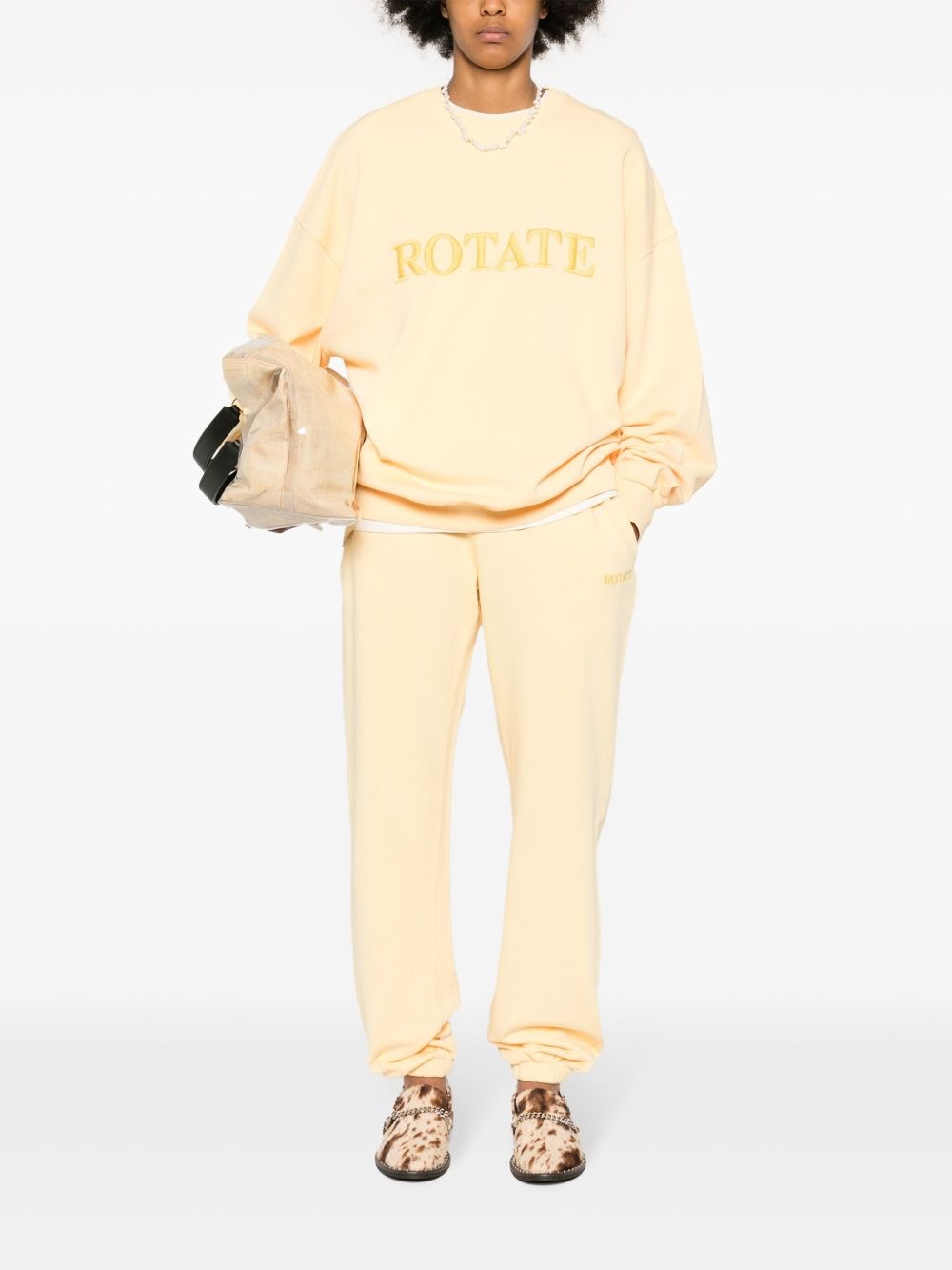 logo-embroidered sweatshirt - 2