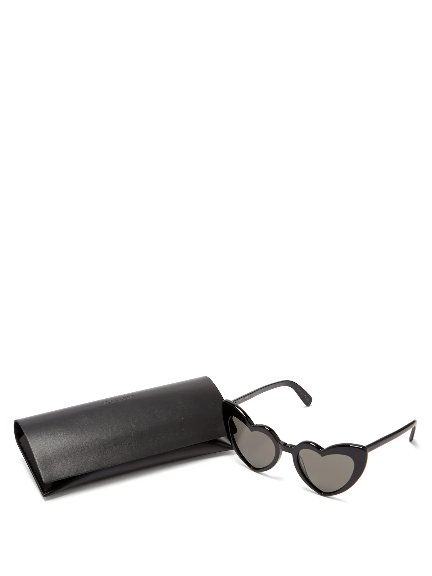 Loulou heart-shaped acetate sunglasses - 4