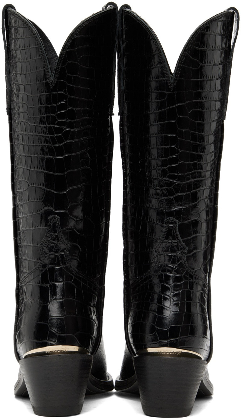 PARTLOW SSENSE Exclusive Black Meghan Boots outlook