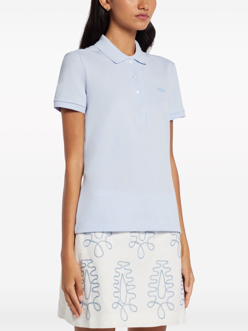 logo-appliquÃ© polo shirt - 3