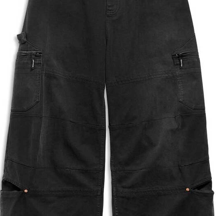 Balenciaga Cargo Pants 'Black' 767971TNW111672 - 8