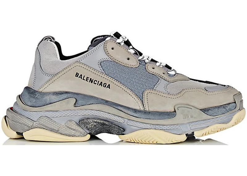 Balenciaga Triple S Split Black Grey - 1