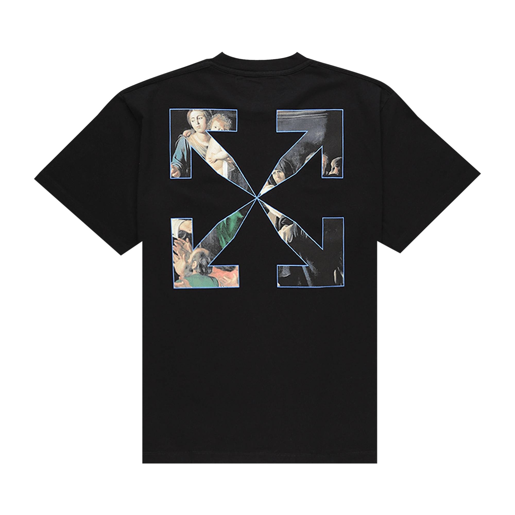Off-White Caravaggio Painting Short-Sleeve Over Tee 'Black' - 2