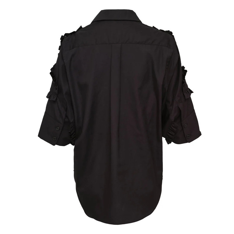 Noir Kei Ninomiya Cotton Broad Blouse outlook