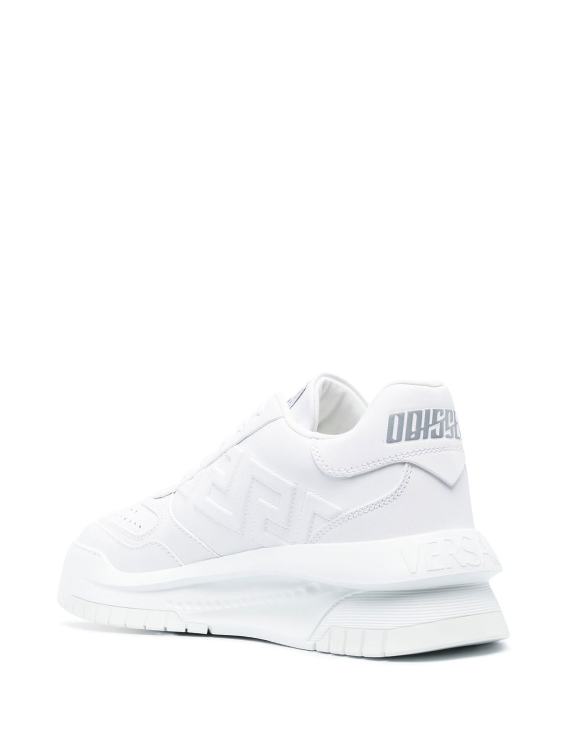 white Odissea leather sneakers - 3