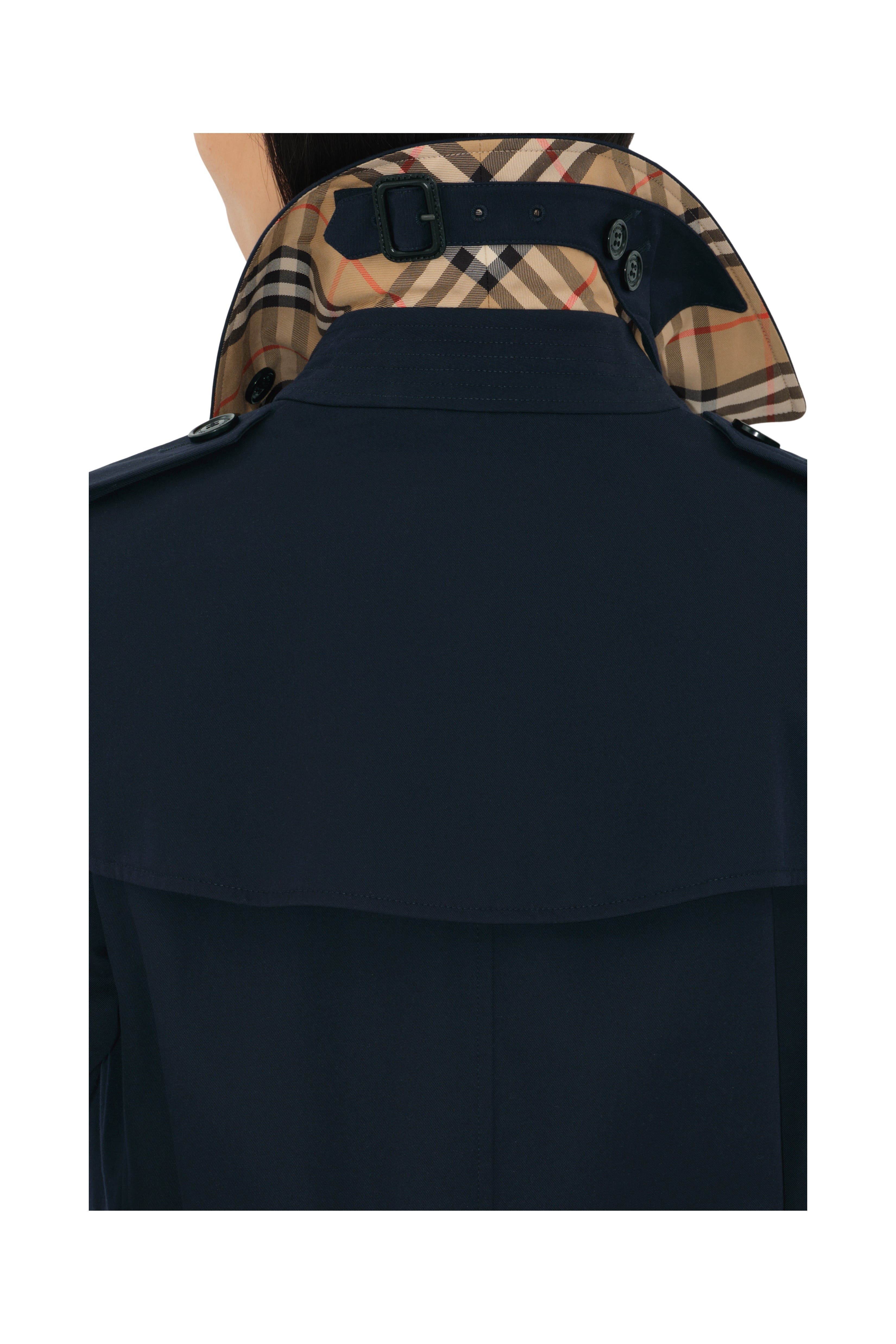 burberry Long Kensington Heritage Trench Coat in Coal Blue at Nordstrom - 6