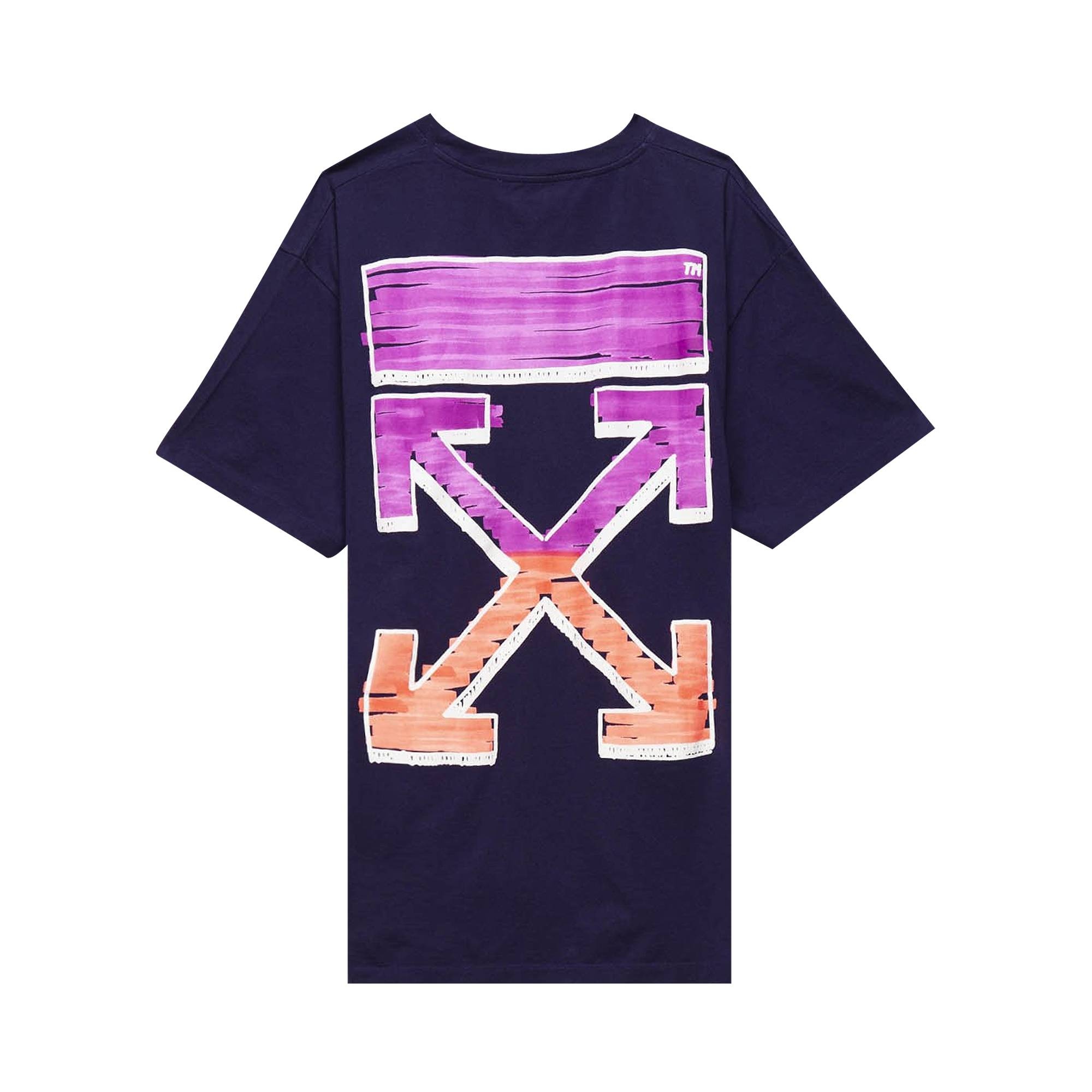 Off-White Marker Over Tee 'Astral Aura' - 2