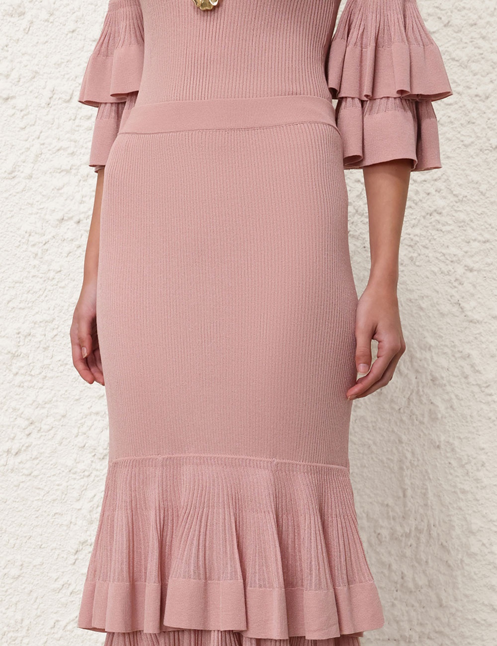 ILLUSTRATION TIERED SKIRT - 5