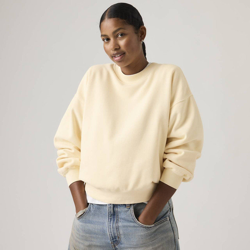 VINTAGE GARMENT DYE BOXY SWEATSHIRT 1