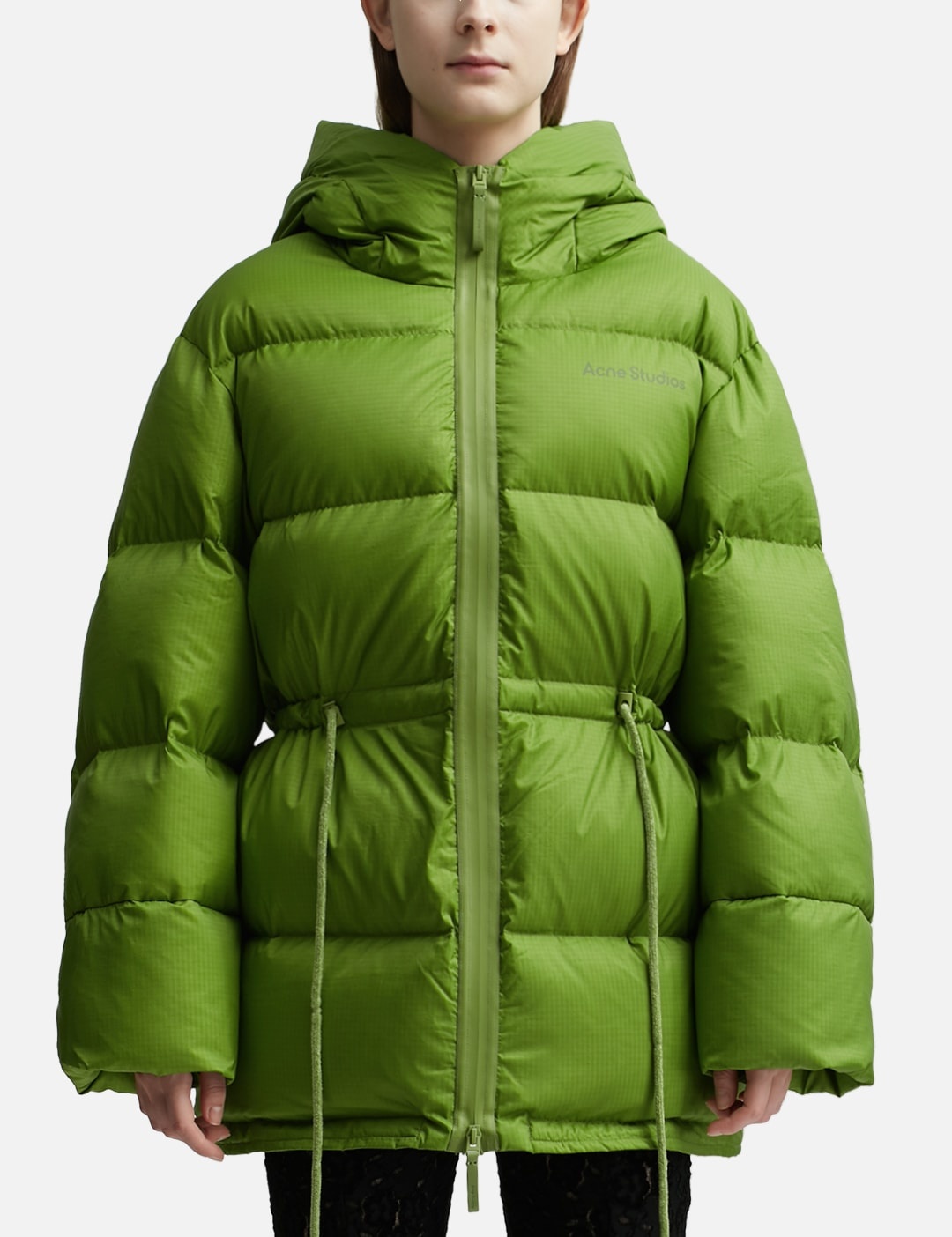 HOODED PUFFER JACKET - 1