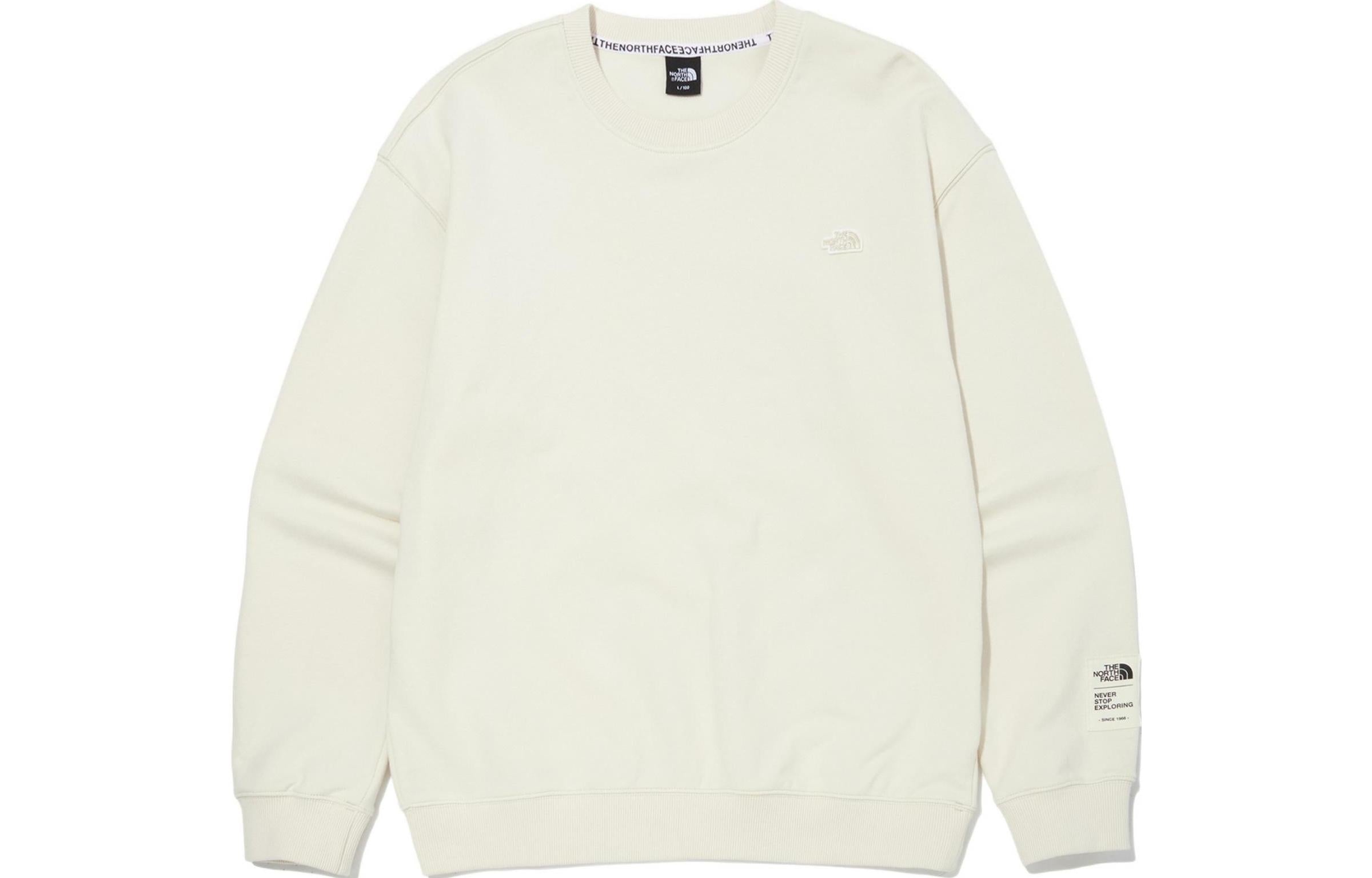 THE NORTH FACE SS22 ESSENTIAL Logo Sweater 'Beige' NM5MN00B - 3
