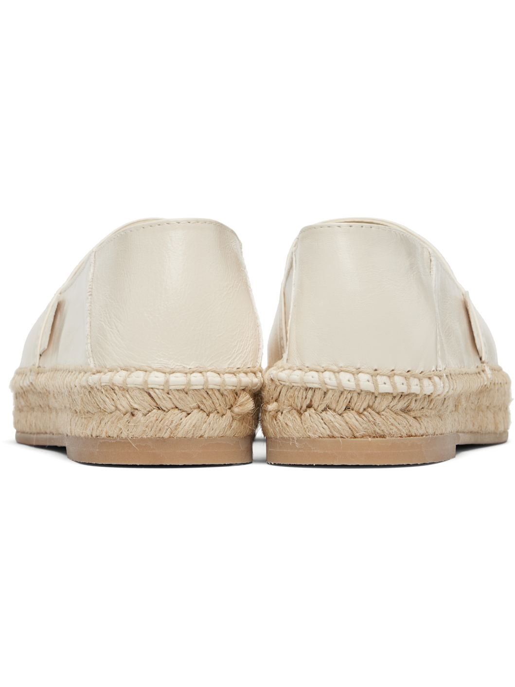 Off-White 'AMI Leather' Espadrilles - 2