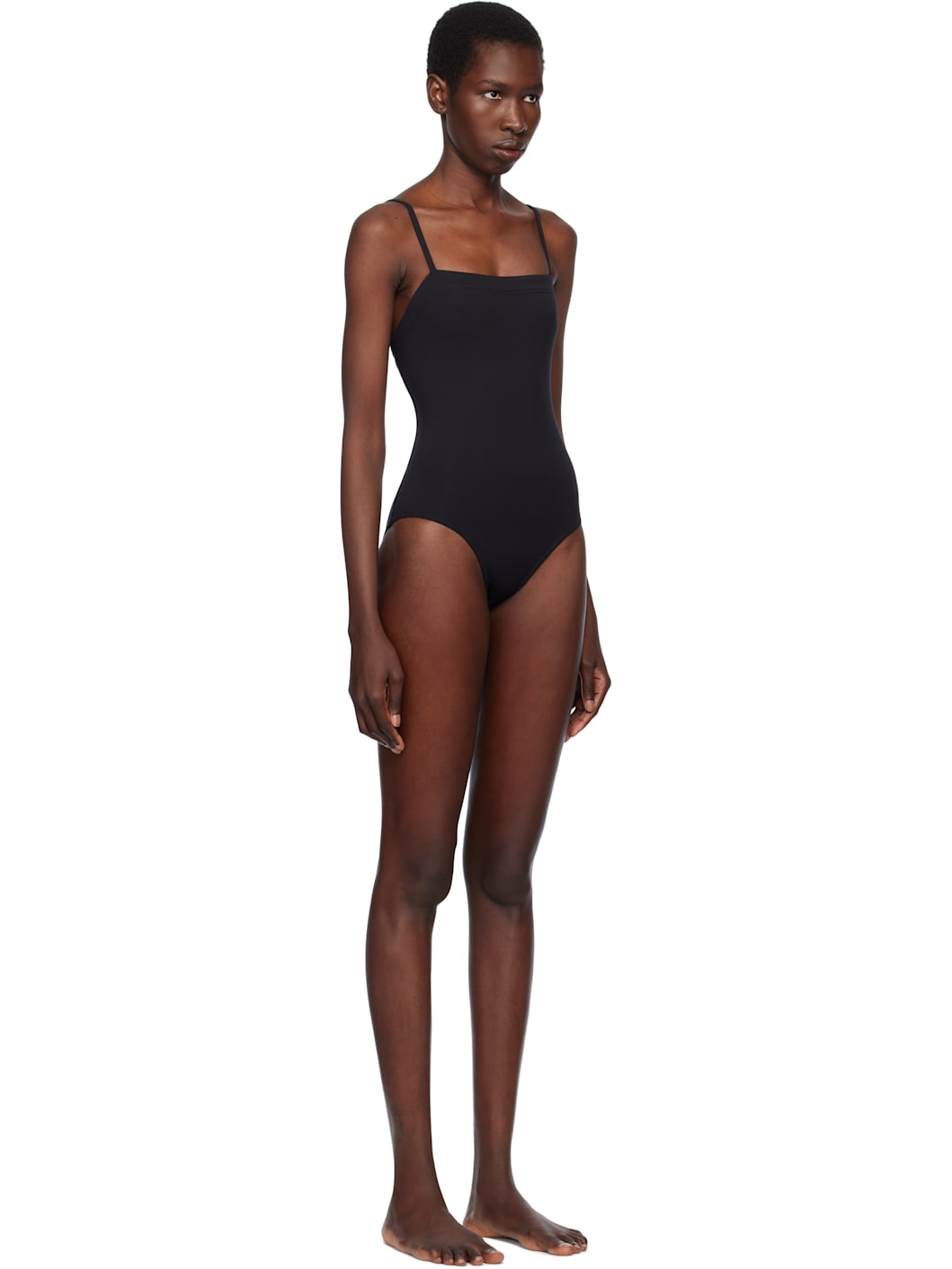 Black Aquarelle Swimsuit - 2