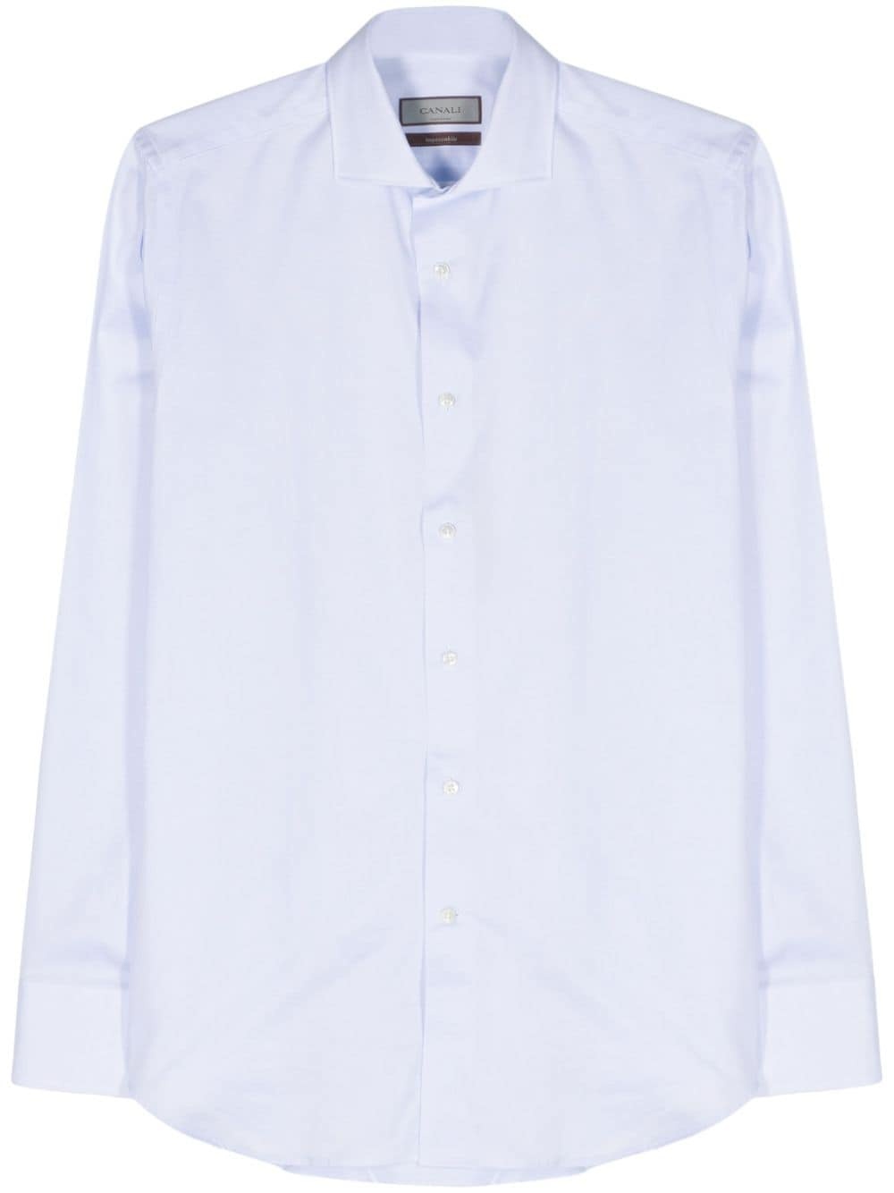 textured cotton shirt - 1