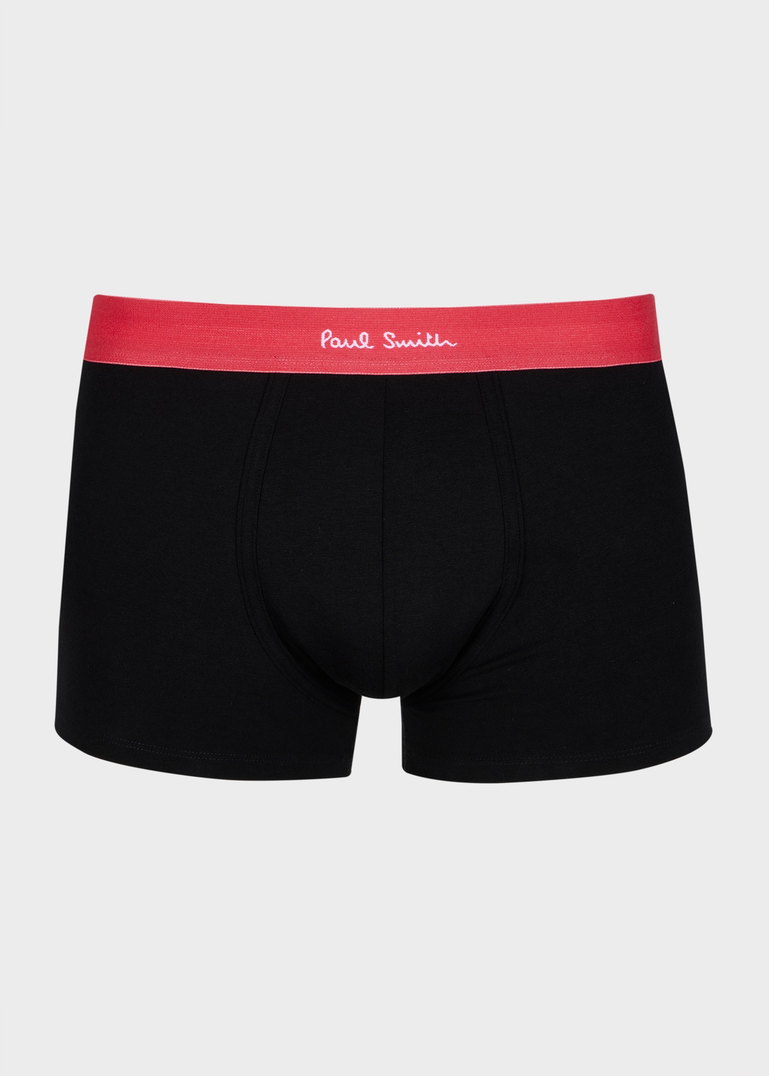 Black Mixed Bright Logo Waistband Boxer Briefs Three Pack - 4