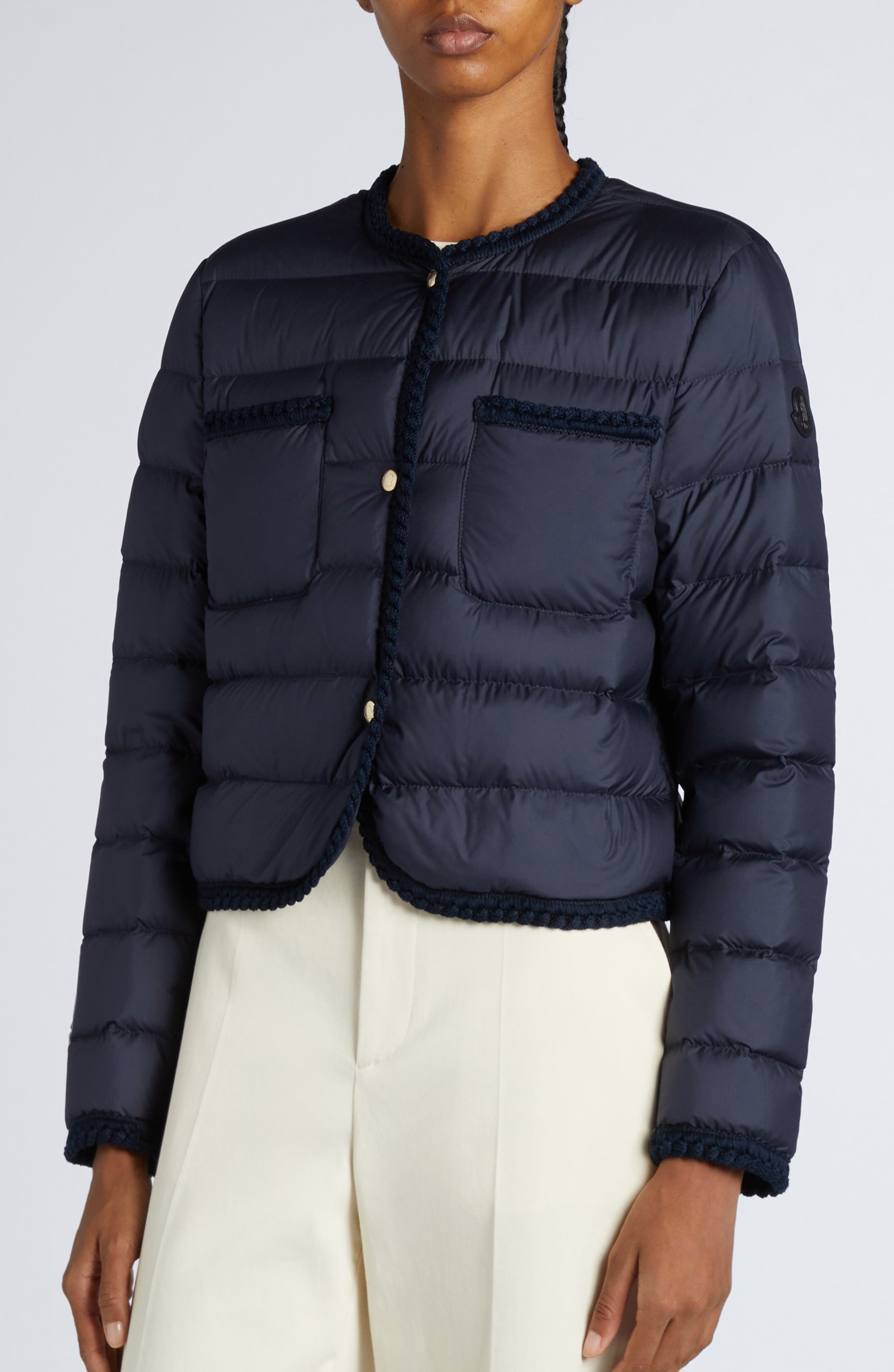 Moncler Gencay Down Jacket in Navy Blue at Nordstrom - 5