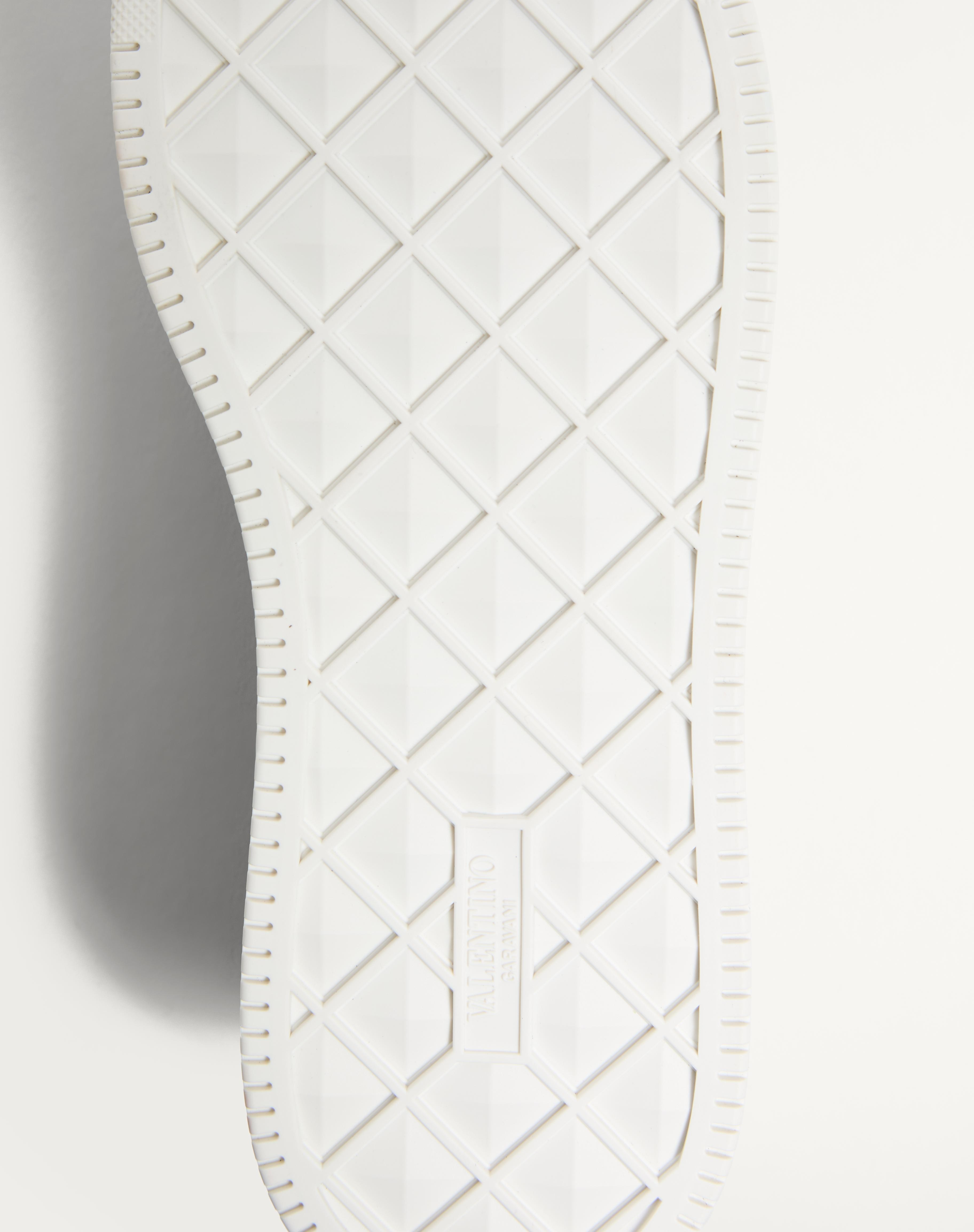 ONE STUD LOW-TOP NAPPA SNEAKER - 4