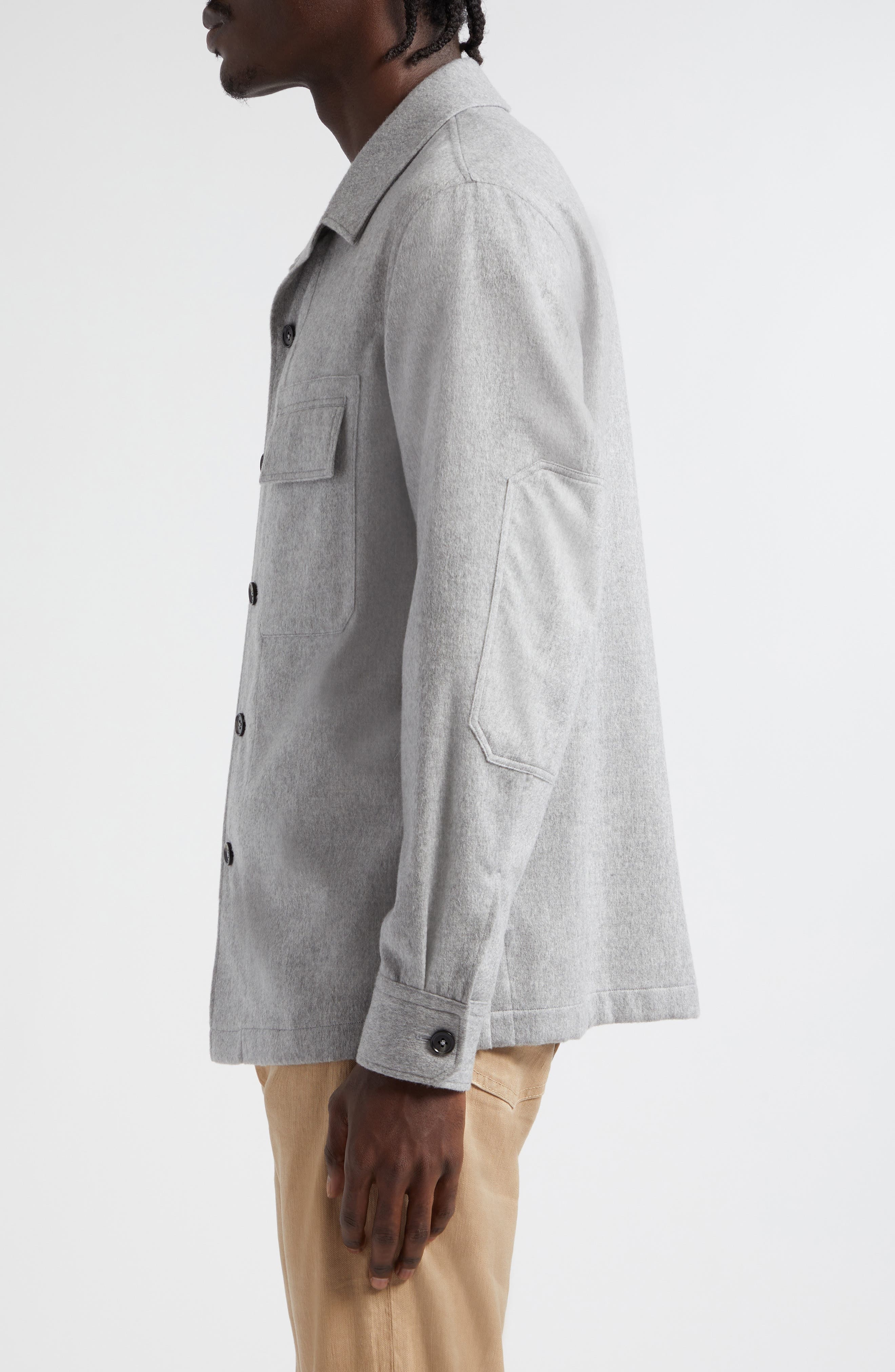 Alma Oasi Cashmere Overshirt - 3