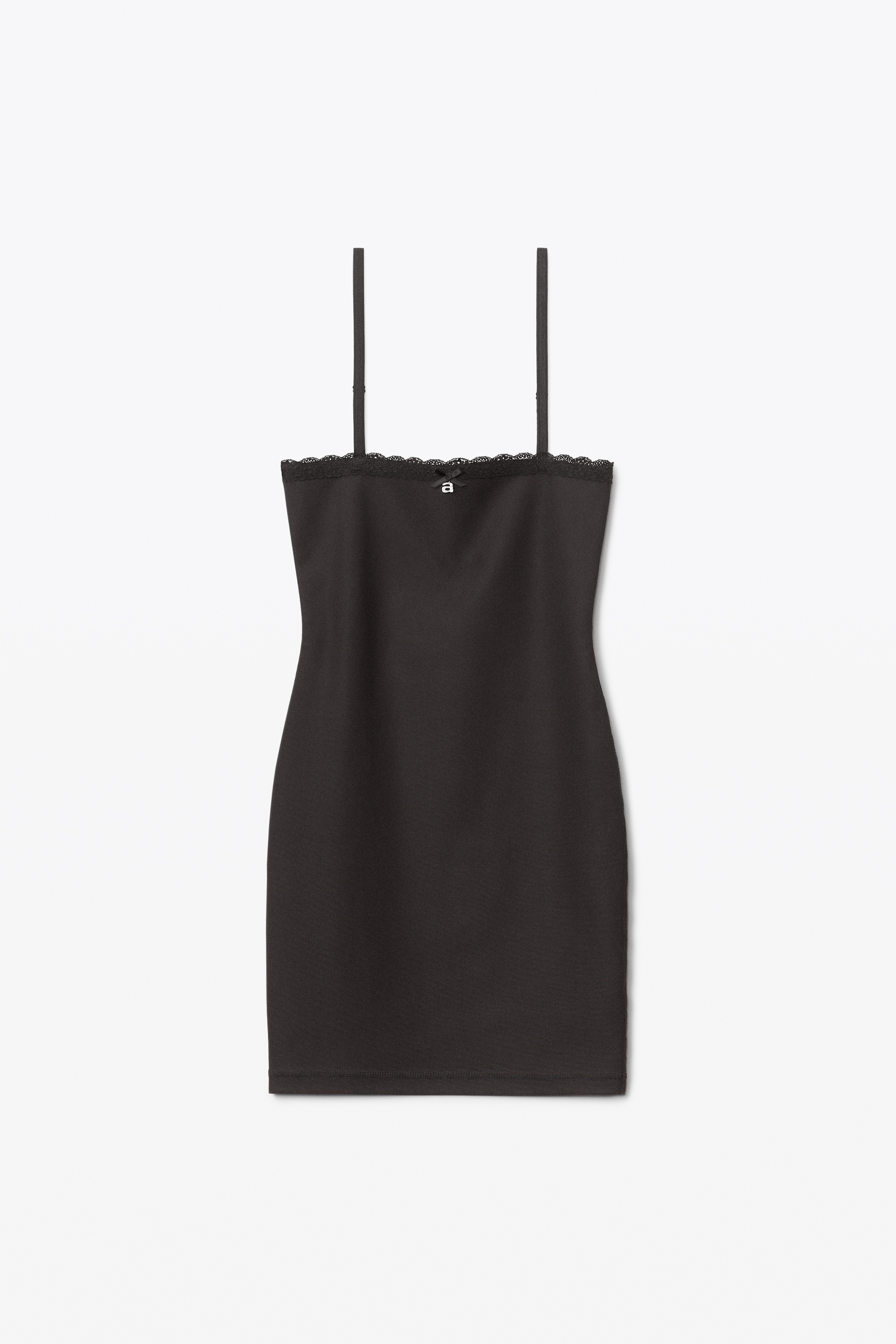 LACE TUBE DRESS IN ACTIVE STRETCH LYCRA - 1