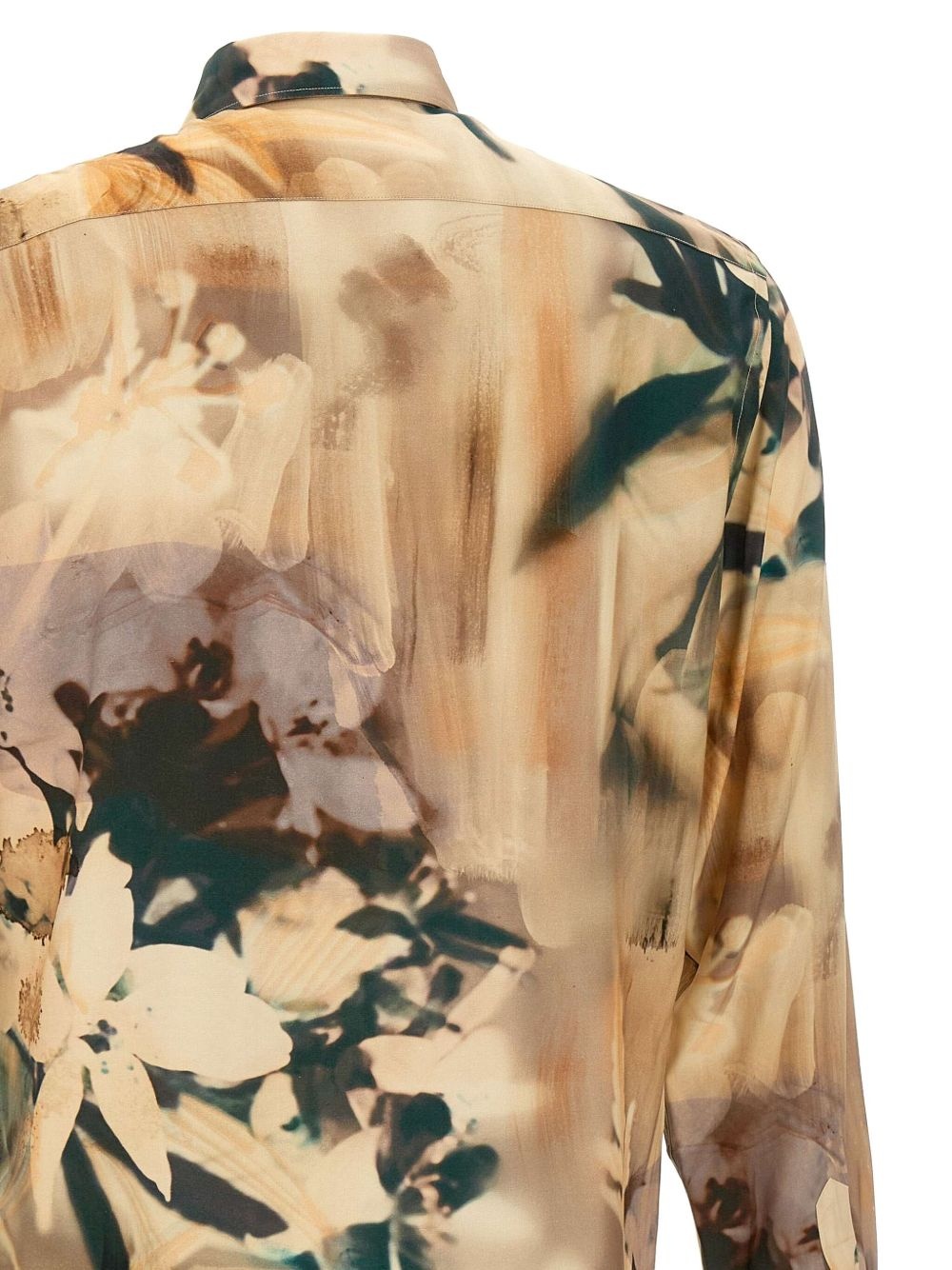 abstract-print shirt - 7
