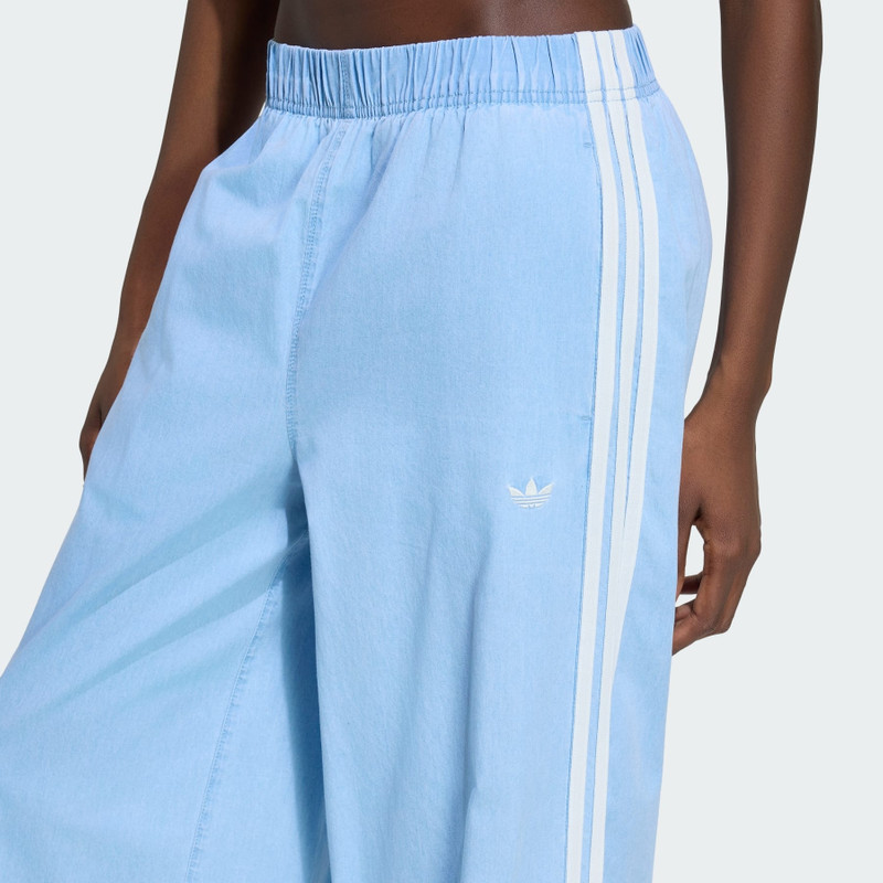 ADIDAS ORIGINALS SUMMER GLOW WIDE LEG TRACK PANTS 5