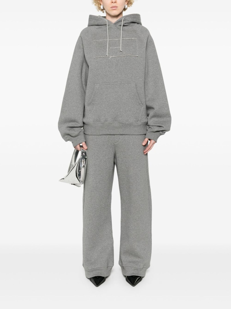 ALAINPAUL logo-patch hoodie outlook