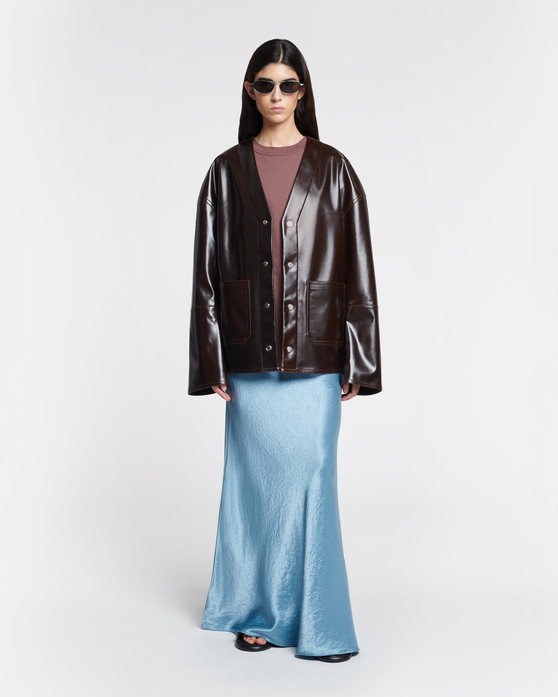 Nanushka Alt Vintage Leather Jacket outlook
