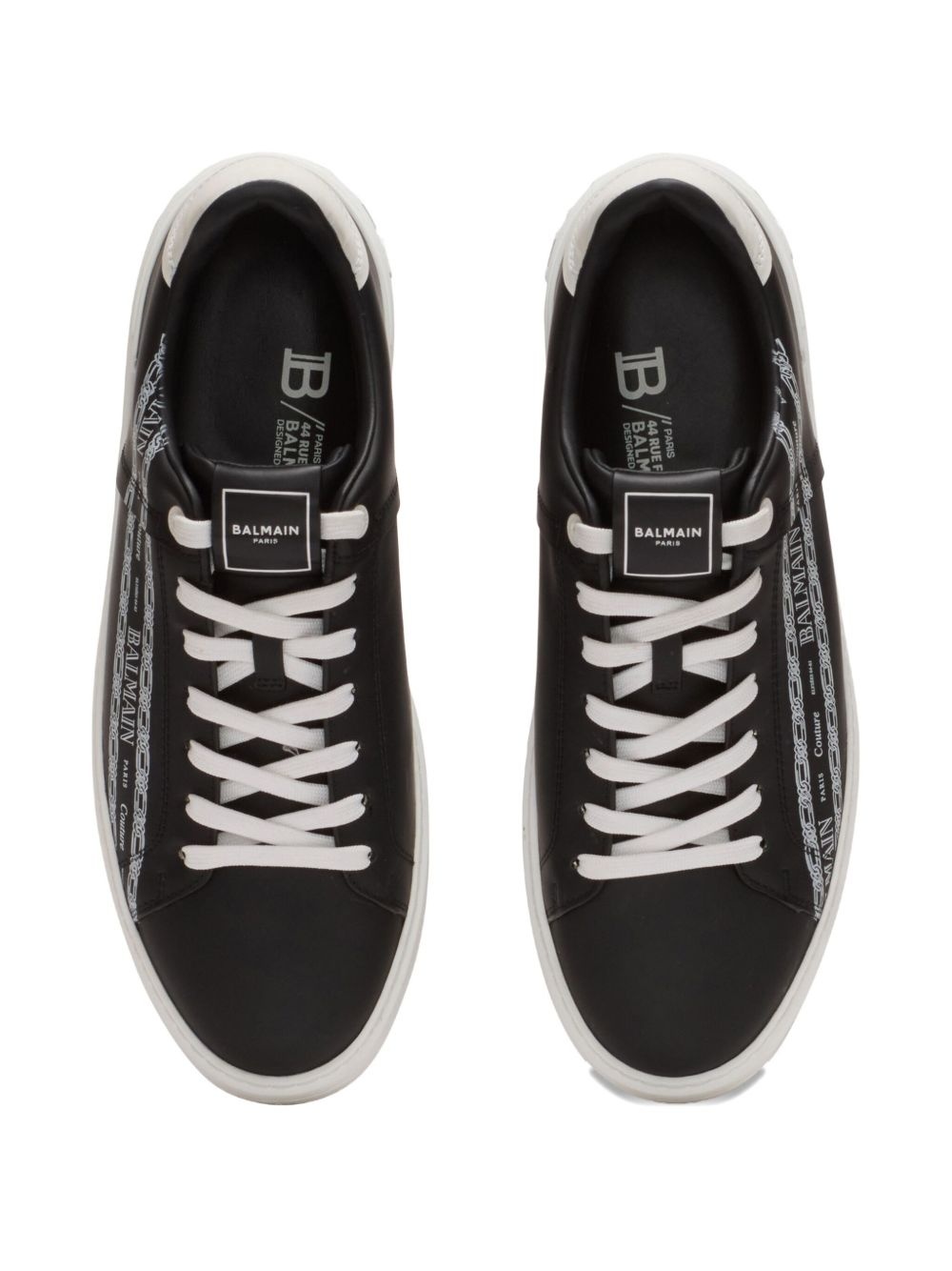 leather sneakers - 4