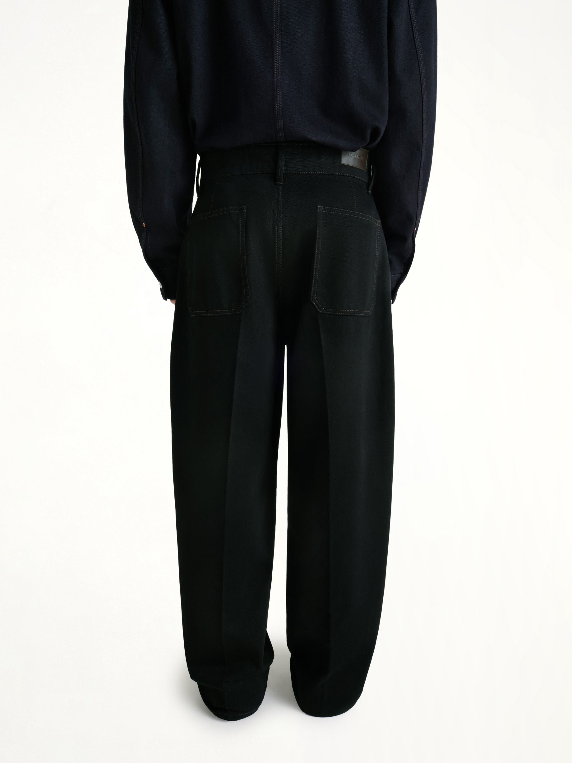 Maxi Barrel Workwear Pants in Black - 5