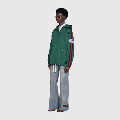 GUCCI Parachute nylon hooded jacket outlook