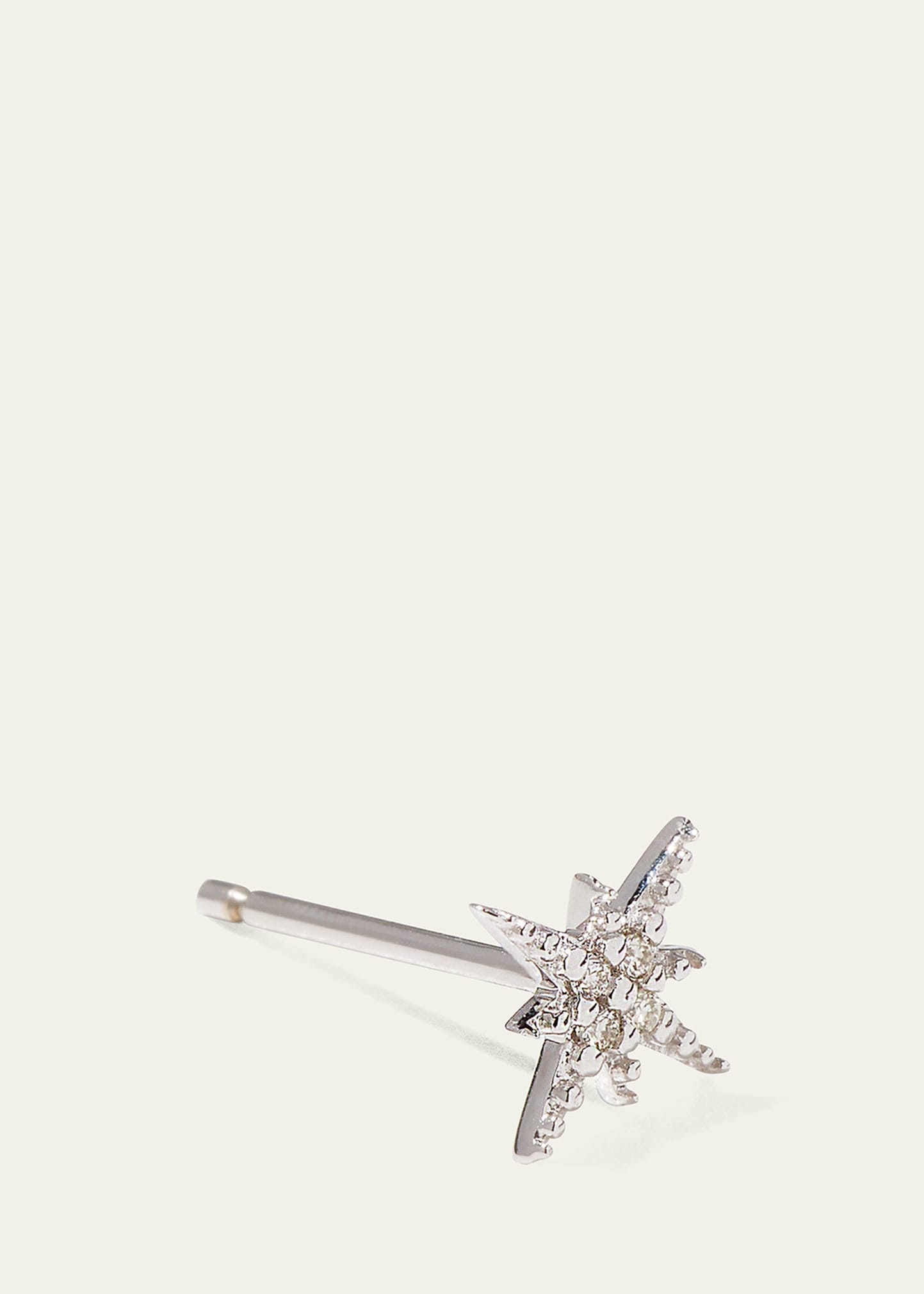 Starburst Diamond Single Stud Earring - 3