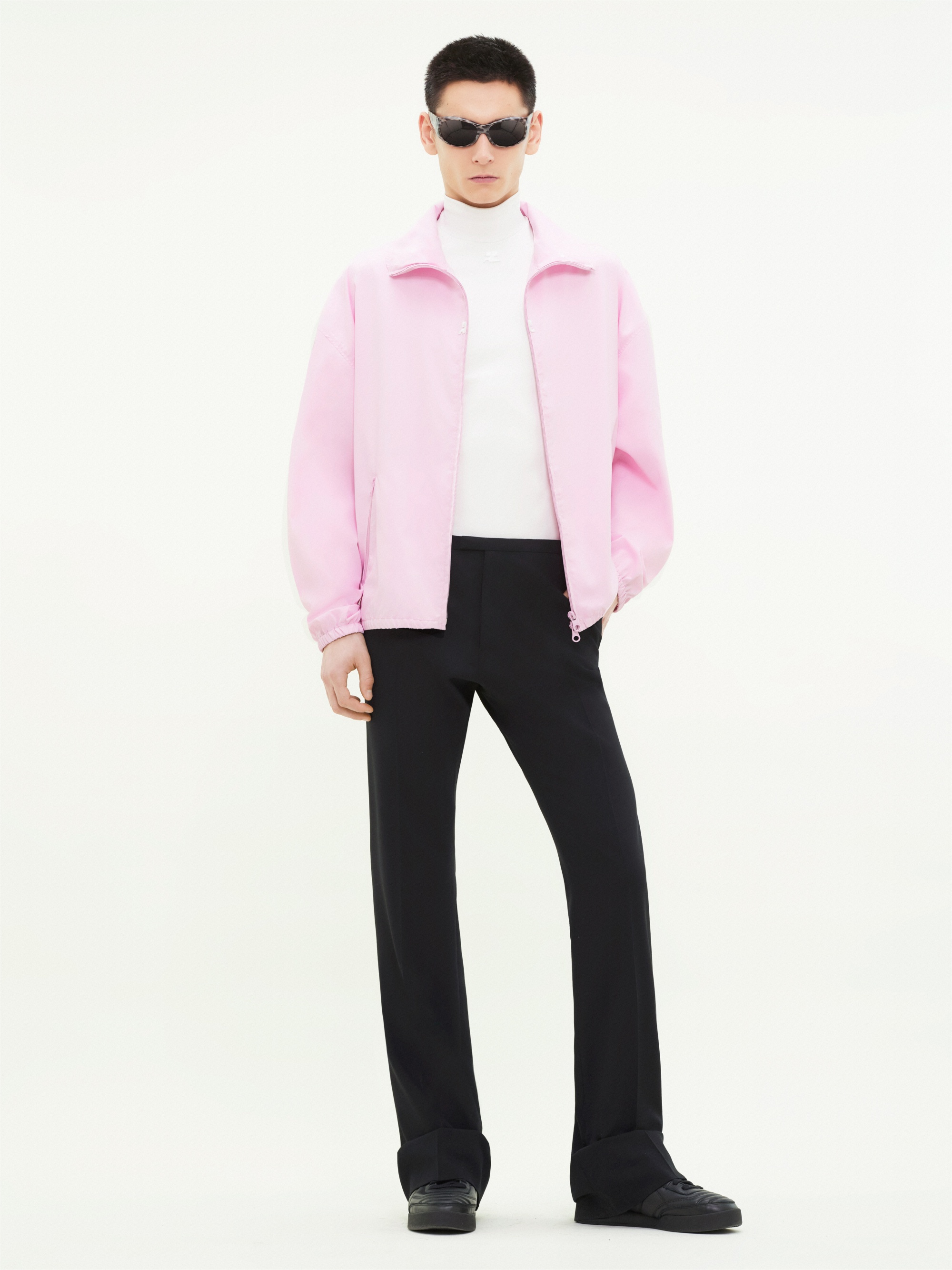 LIGHT NYLON TRACKSUIT JACKET - 2