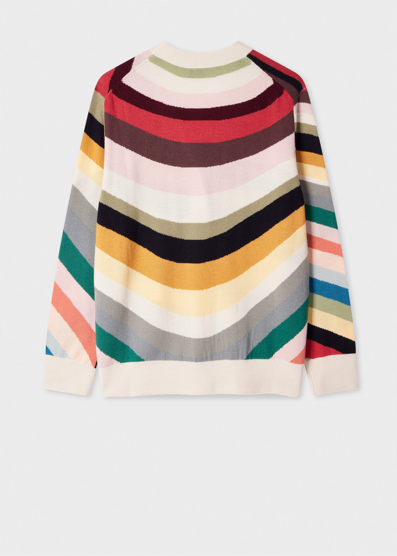 Paul Smith Women's 'Swirl' Stripe Cardigan outlook