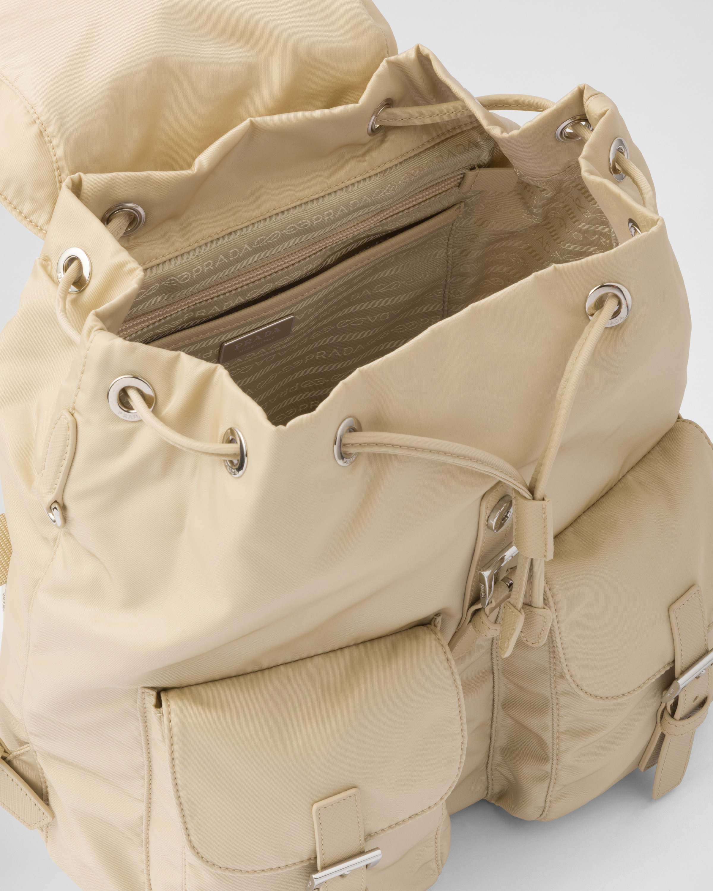 Re-Nylon medium backpack with pouch - 5