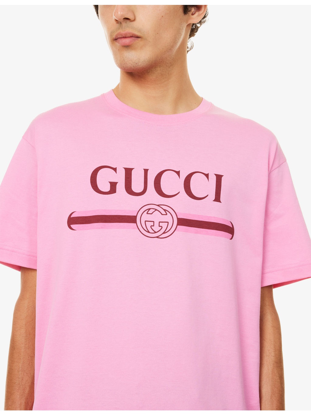 Logo-Print Relaxed-Fit Cotton-Jersey T-Shirt - 5