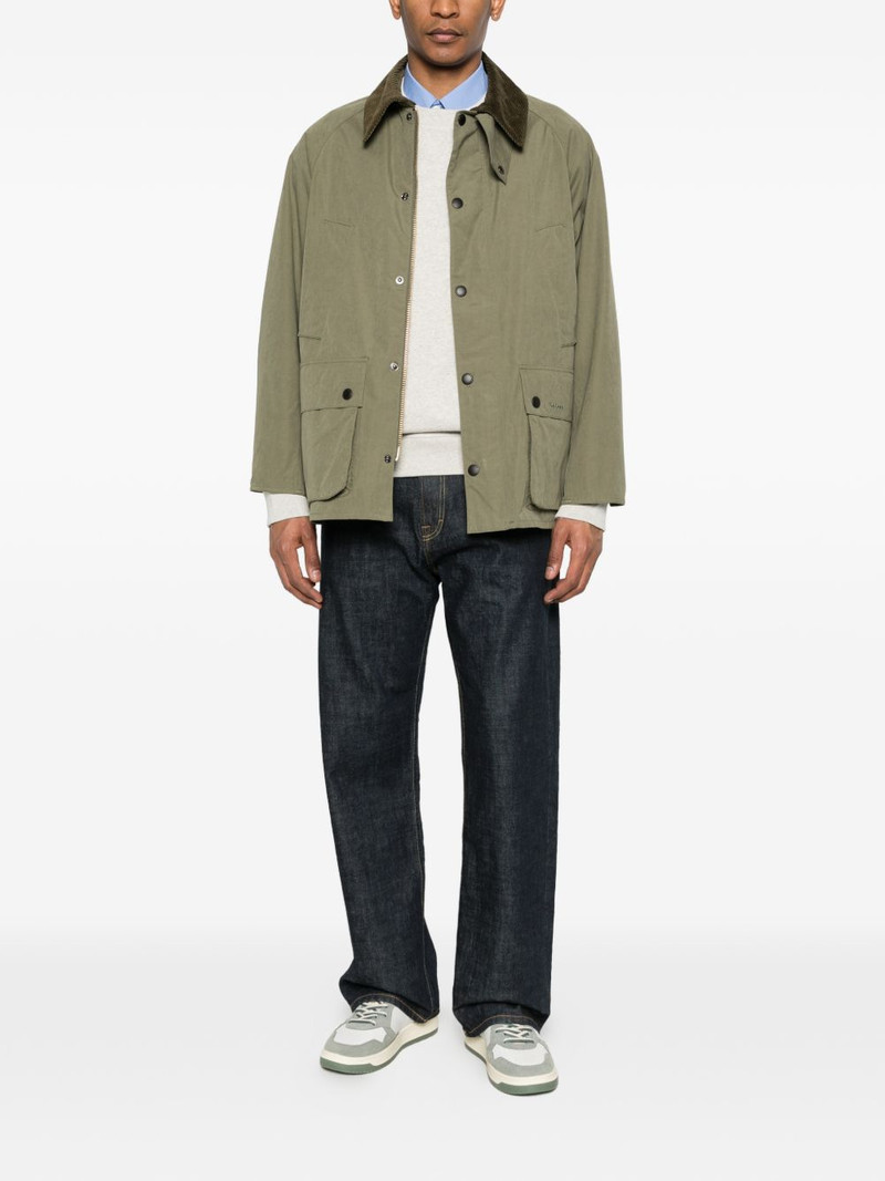 Barbour corduroy-collar jacket outlook