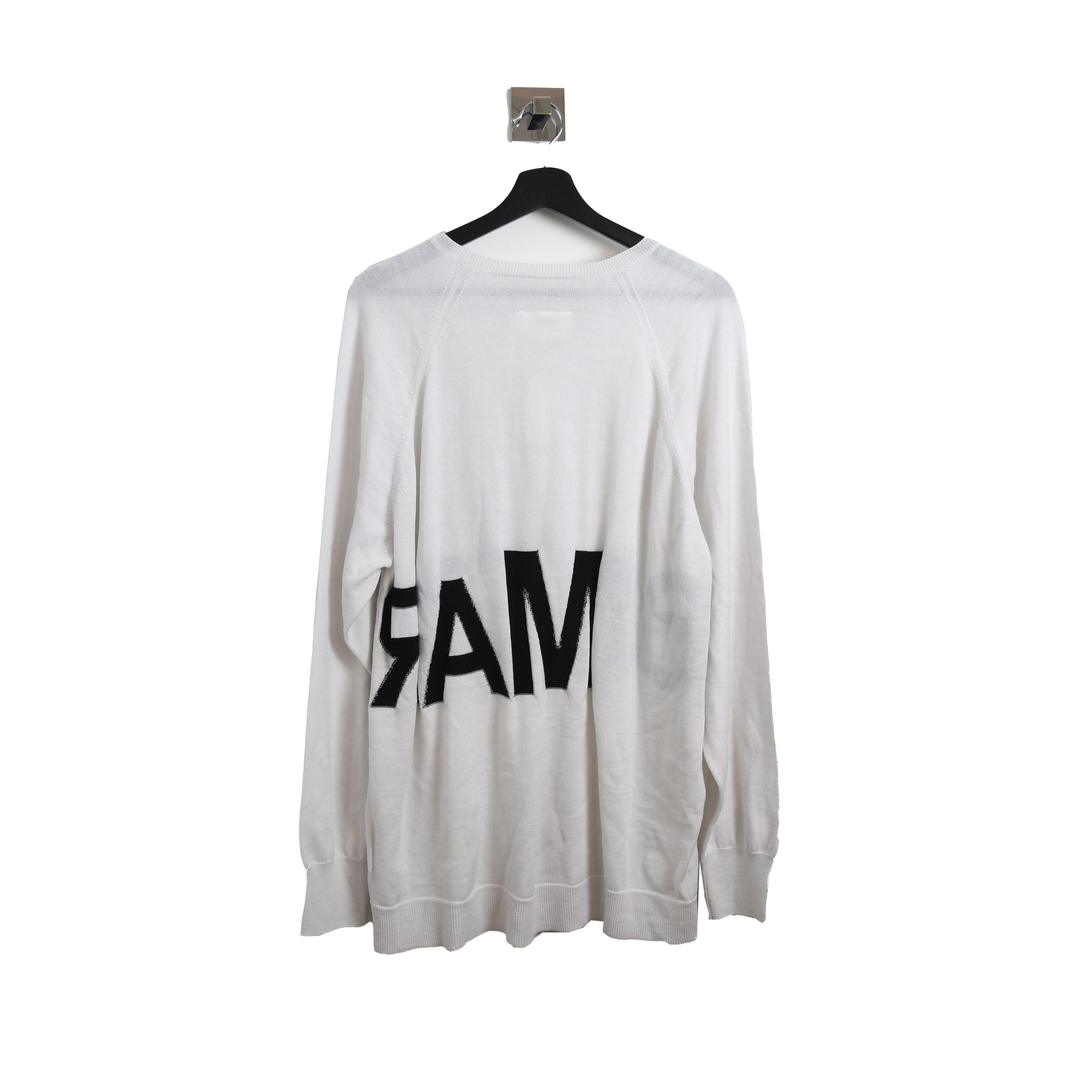 Maison Margiela Logo Sweater Cement - 2